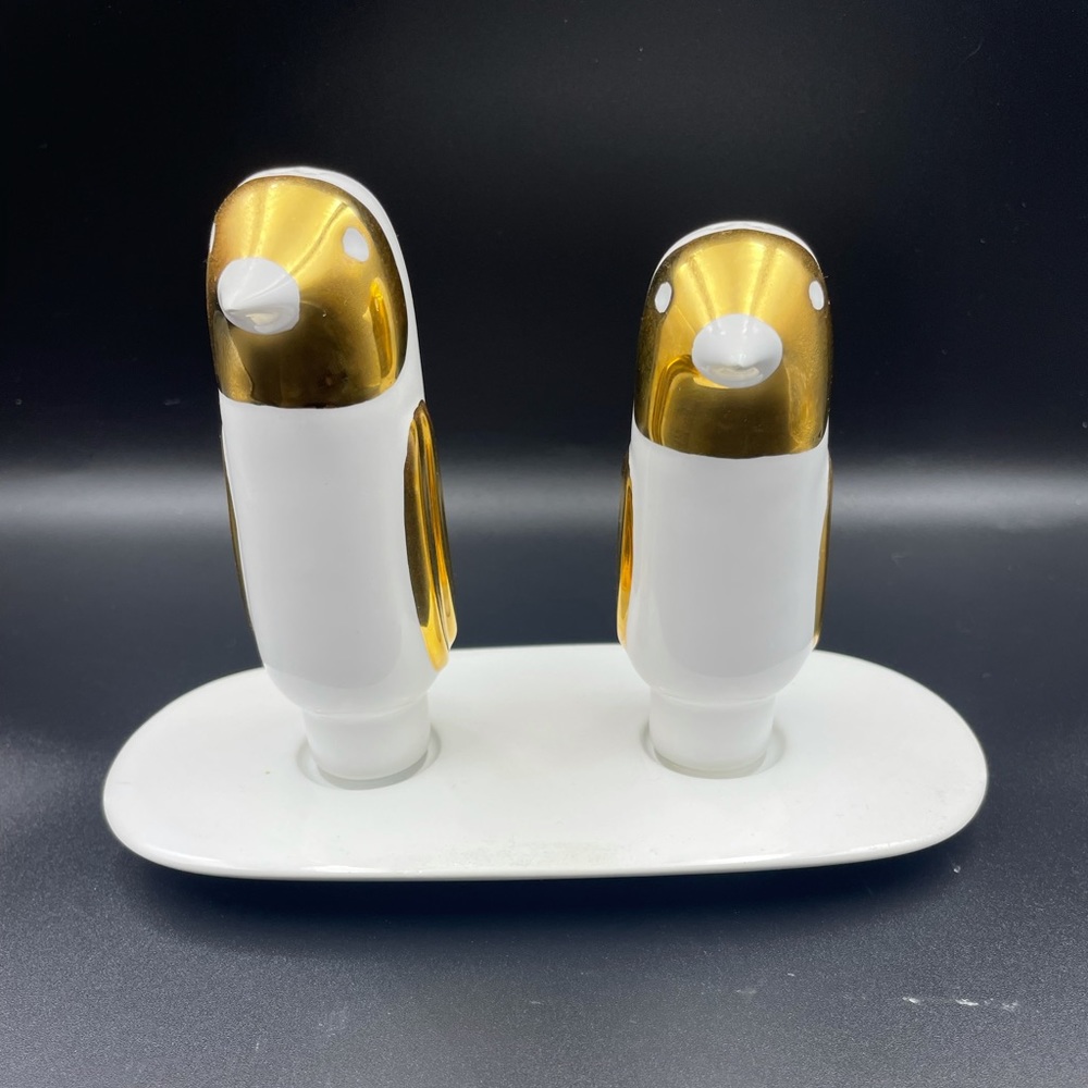 BOSA Salt and Pepper shaker Set.Designed by Jaime Hayon for Bosa. Made in Italy